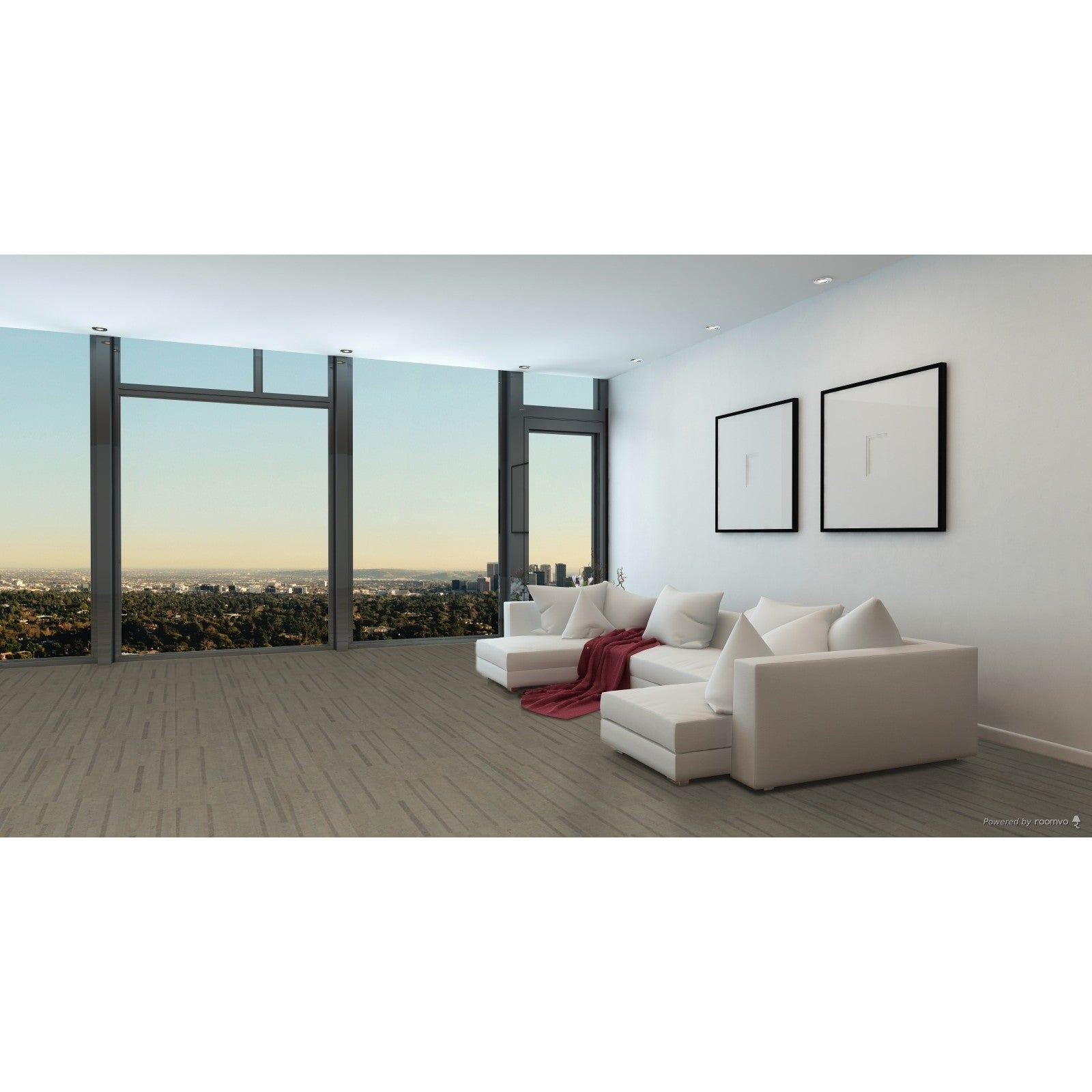 Amorim Wise - Cork Floating Plank -  Lane Antracite 7.5"x48" - GreenFlooringSupply.com