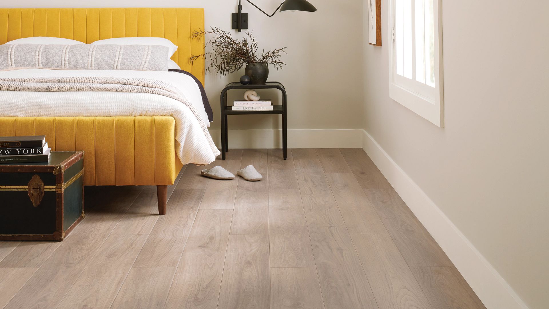 Coretec Plus HD Integrated Bevel Allegiant Walnut 7"x60" - GreenFlooringSupply.com