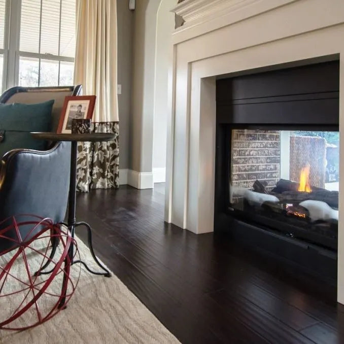 Tesoro Woods Engineered Bamboo Coffee X-Wide flooring - room scene 3