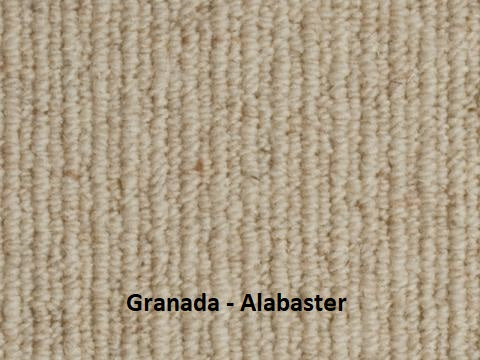 2114 Alabaster Unique Broadloom Wool Carpet – Granada – 13 ft 2 in wide - GreenFlooringSupply.com
