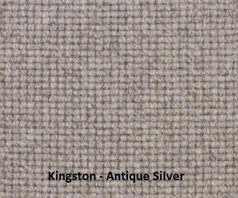 2119 Antique Silver Unique Broadloom Wool Carpet – Kingston – 13 ft 2 in wide - GreenFlooringSupply.com