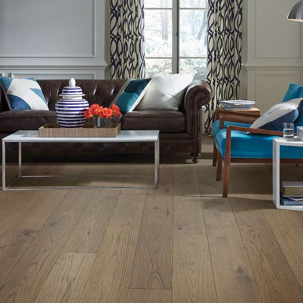 Shaw Castlewood Hickory Engineered Wood  - Romanesque 7.5" - GreenFlooringSupply.com