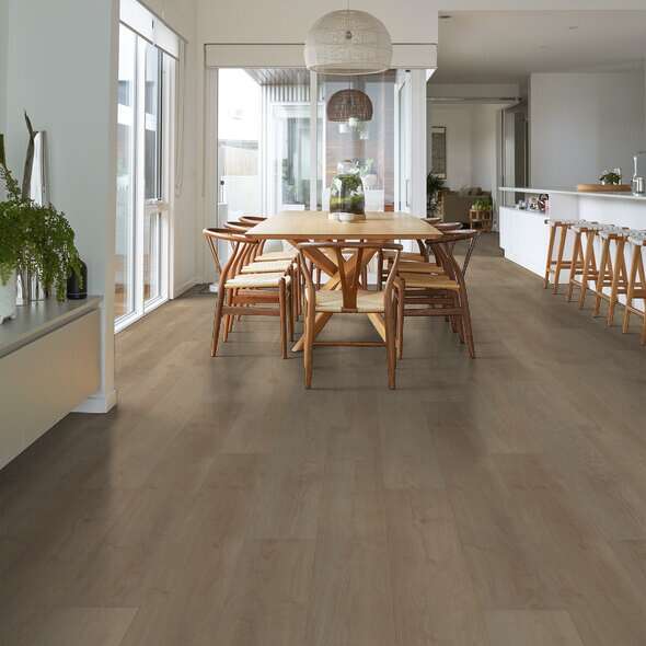 Shaw Floorte Classic Titan HD Plus Platinum - Essential White Oak