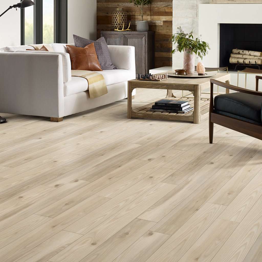 Shaw Pantheon HD Plus Floorte Classic 7 Wide Vinyl Flooring - Sold by - Alabaster