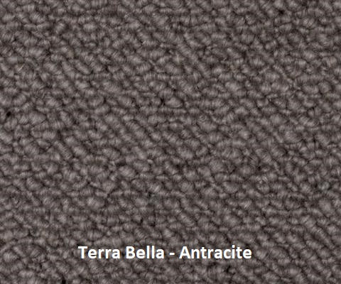 2104 Anthracite Unique Broadloom Wool Carpet – Terra Bella – 13 ft 2 in wide - GreenFlooringSupply.com