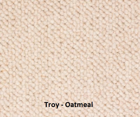 2950 Oatmeal Unique Broadloom Wool Carpet – Troy – 13 ft 2 in wide - GreenFlooringSupply.com