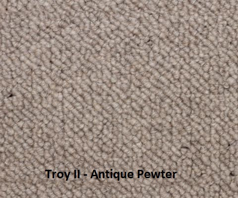 4529 Antique Pewter Unique Broadloom Wool Carpet – Troy II – 13 ft 2 in wide - GreenFlooringSupply.com
