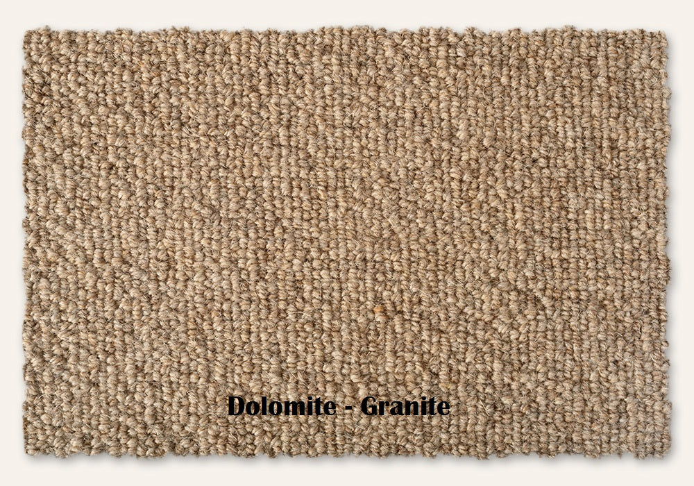 Granite EarthWeave Bio-Floor Natural Wool Carpet – Dolomite – 12 ft wide - GreenFlooringSupply.com