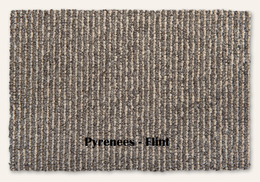 Flint EarthWeave Bio-Floor Natural Wool Carpet – Pyrenees – 12 ft wide - GreenFlooringSupply.com