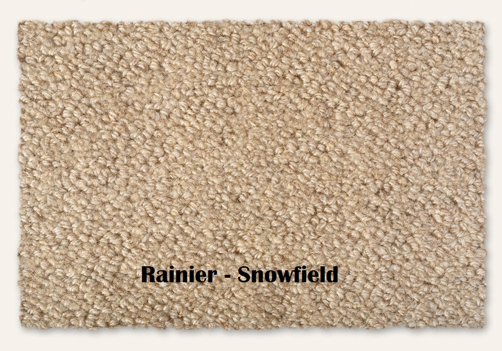 Snowfield EarthWeave Bio-Floor Natural Wool Carpet – Rainier – 12 ft wide - GreenFlooringSupply.com